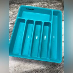 Blue Cutlery Tray